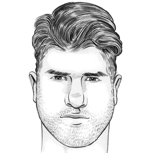 Men's Hairstyles Adapted According To Your Face Shape - The Rebel Dandy
